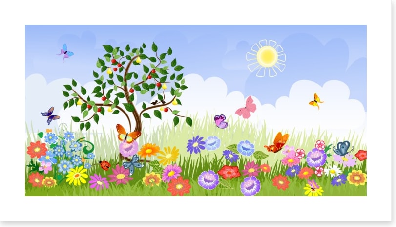 The apple pear tree