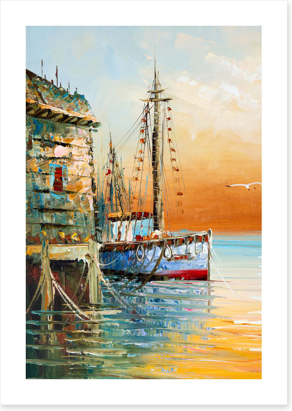 The fisherman's boat