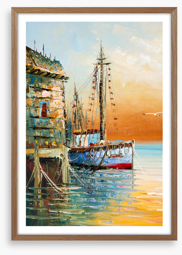 The fisherman's boat