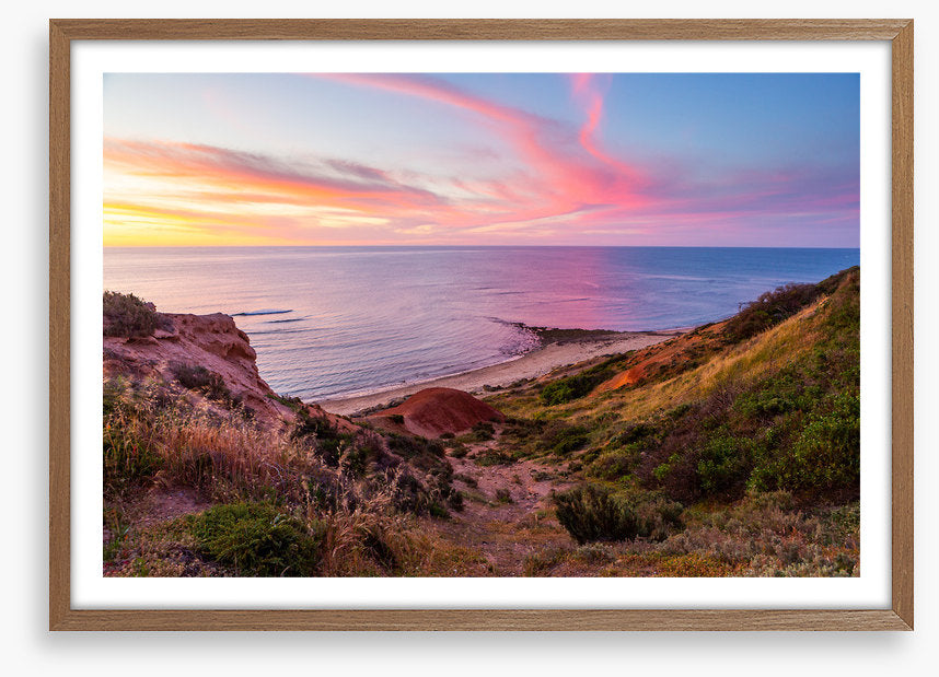 Sunset over Seaford