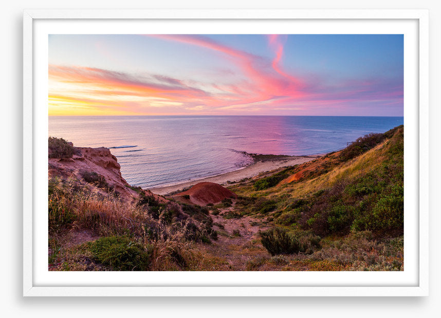 Sunset over Seaford