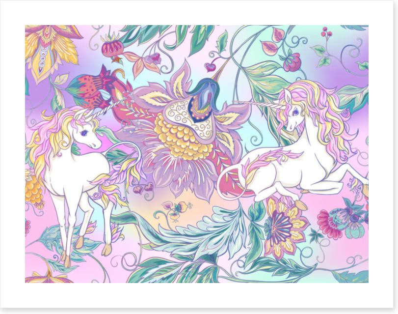 The unicorn garden