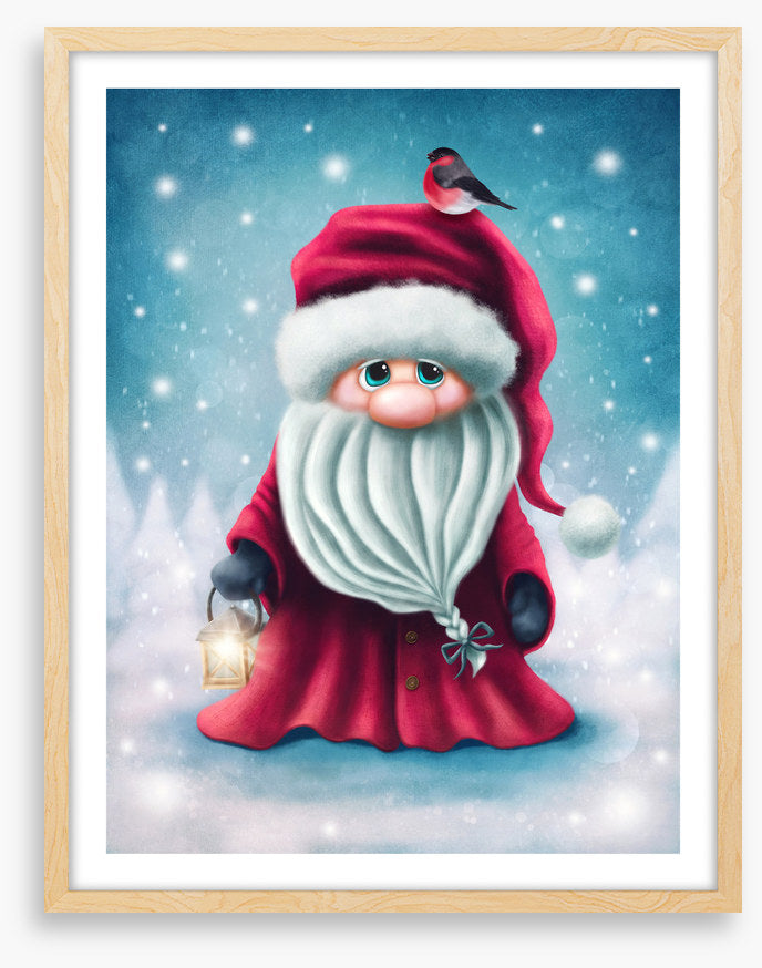 Santa and robin