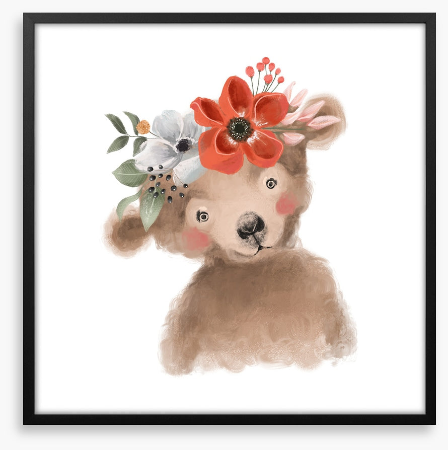 Little floral bear