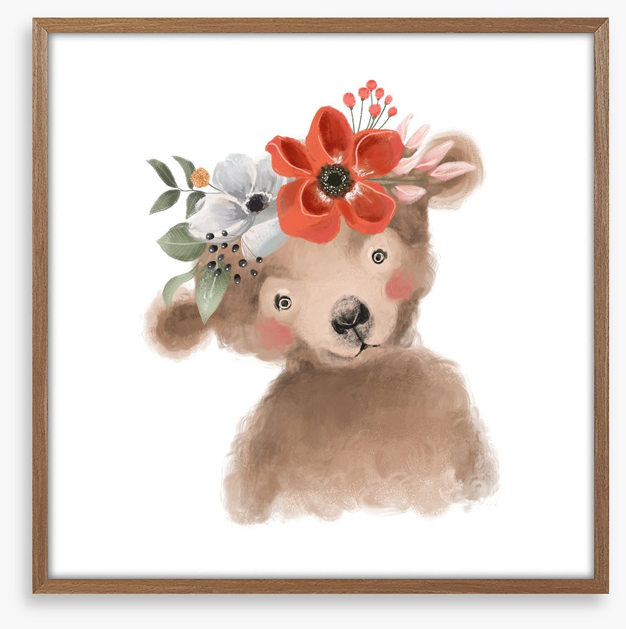 Little floral bear
