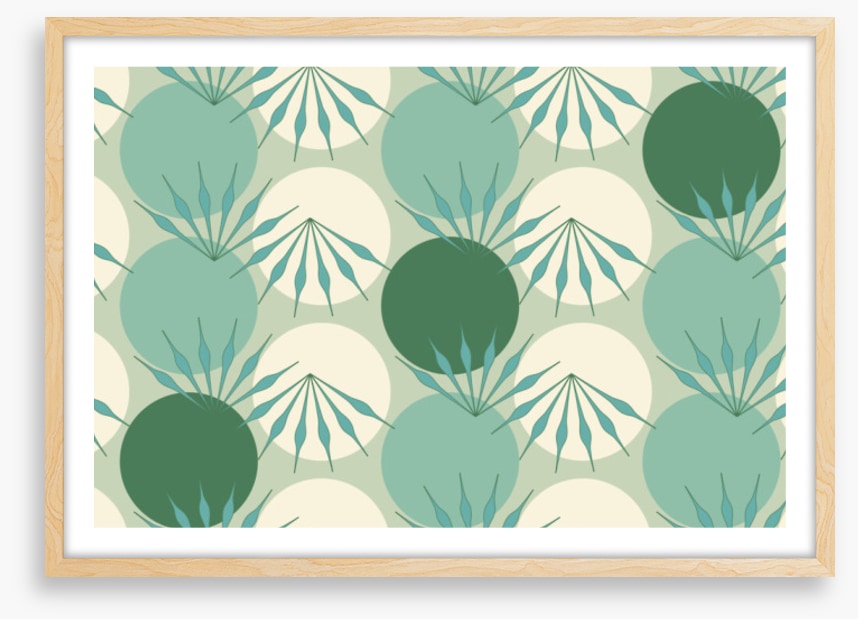 Bamboo moons