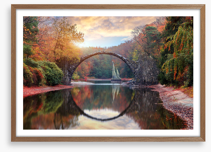 Rakotz Bridge autumn