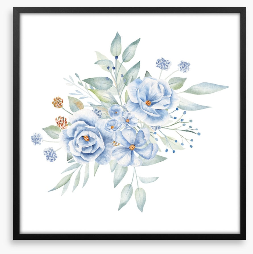 Blue flax bouquet I