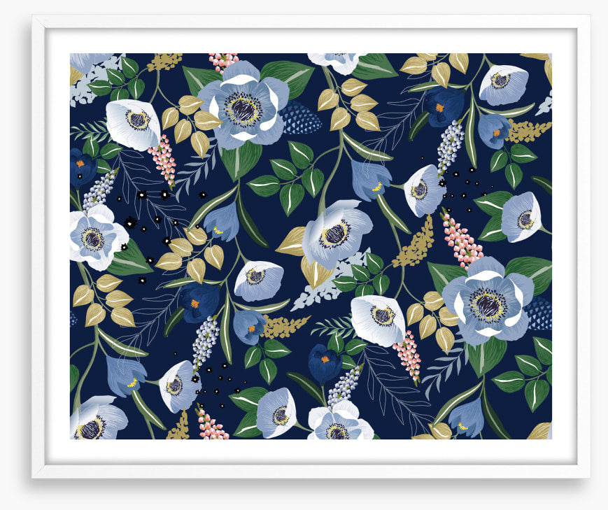 Blue crocus nights