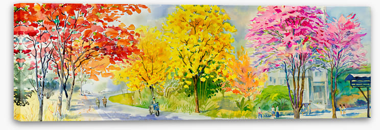 From autumn to spring