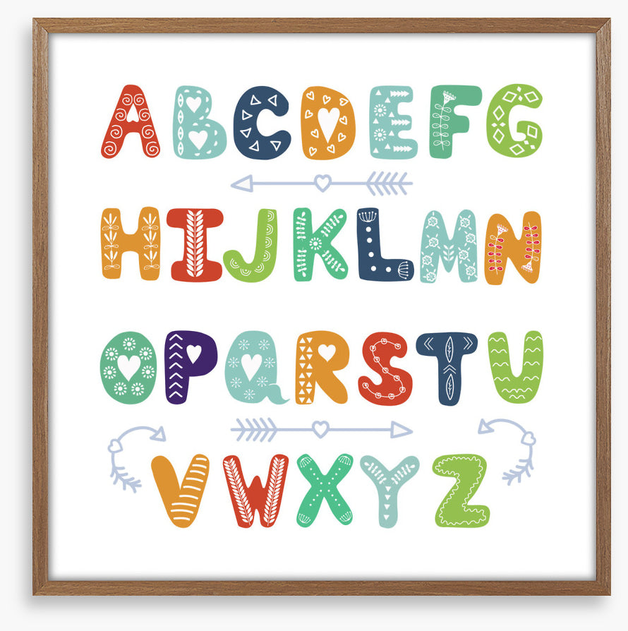Alphabet and Numbers