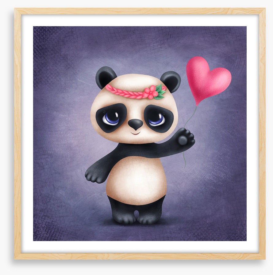Little panda love