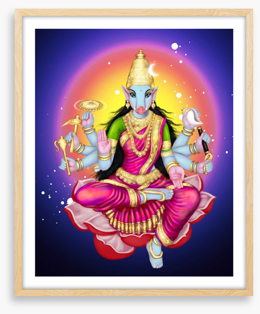 The boar-faced goddess