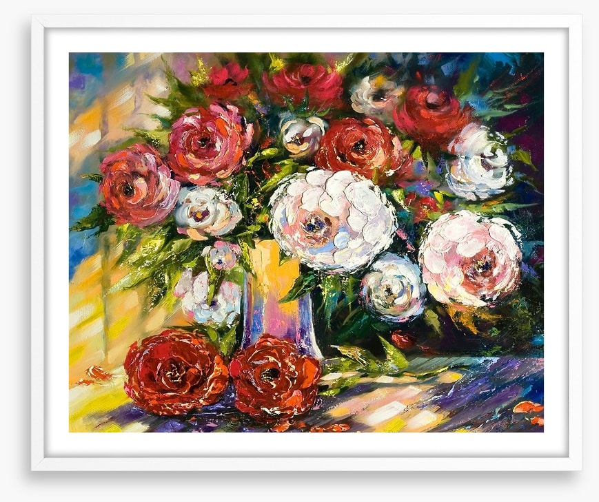 Asters in the afternoon