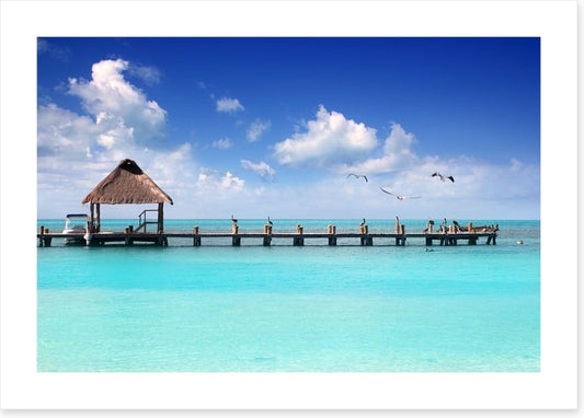 Pelican jetty, Isla Contoy