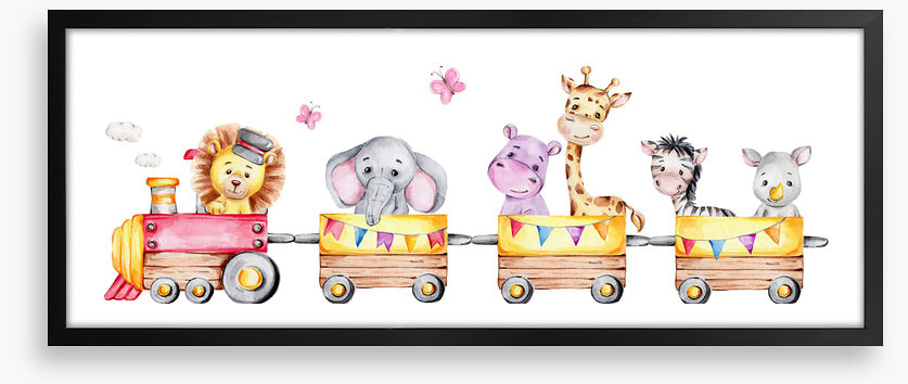The animal train