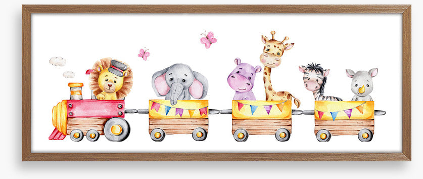 The animal train