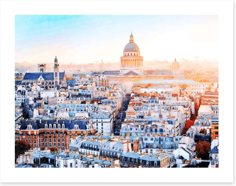 Atop the Latin Quarter