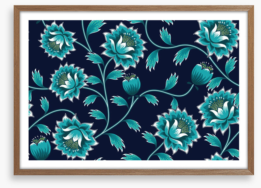 Tendrils of teal