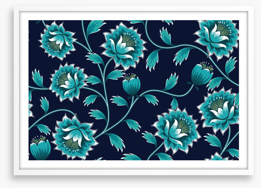 Tendrils of teal