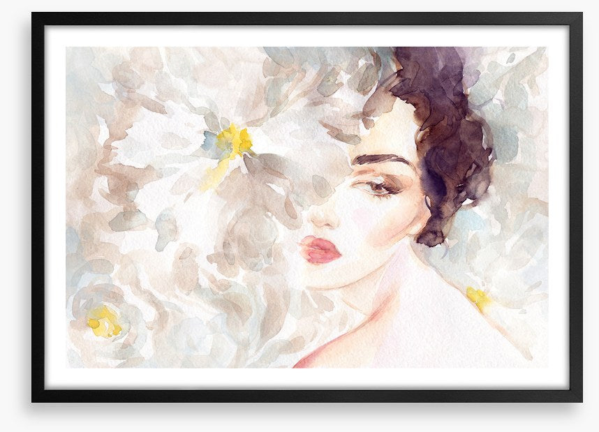 Behind the petals