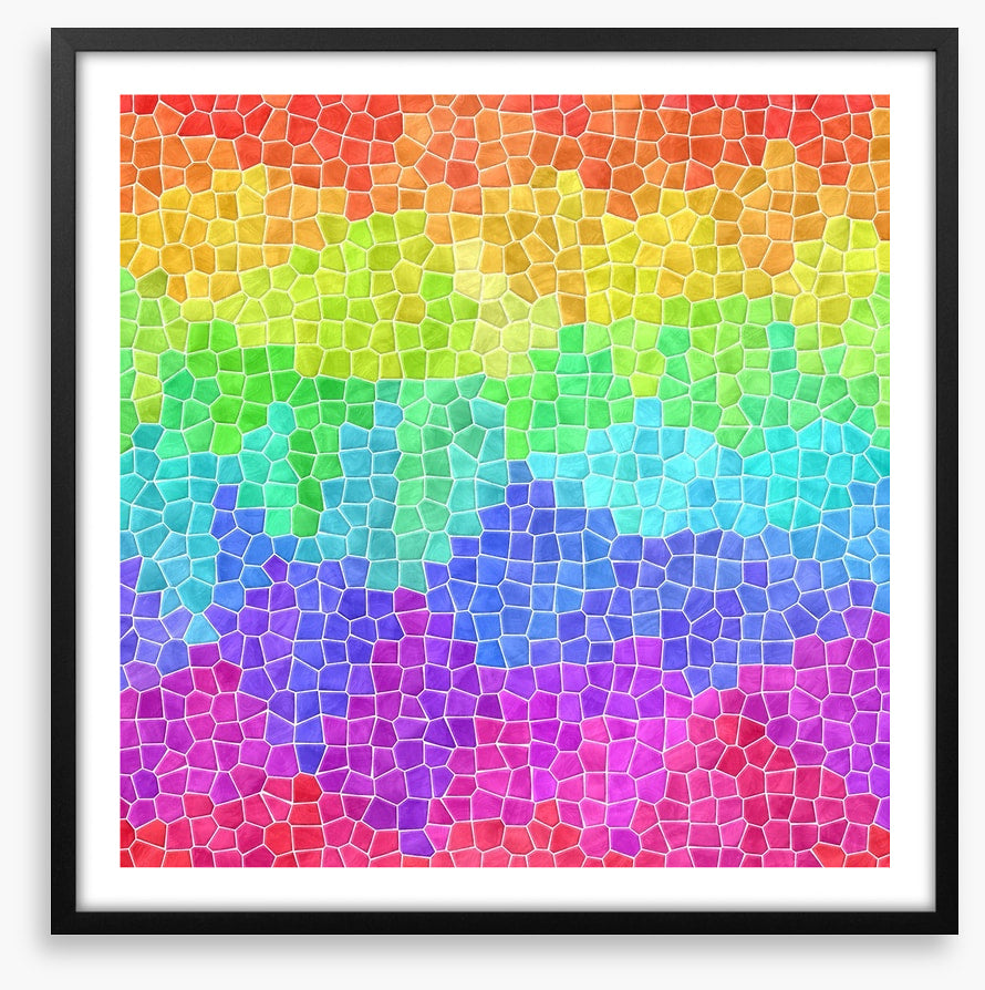 Fallen rainbow