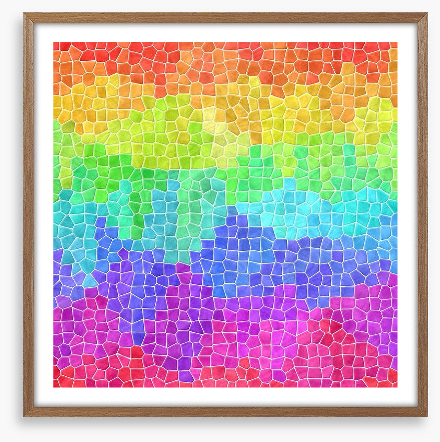 Fallen rainbow