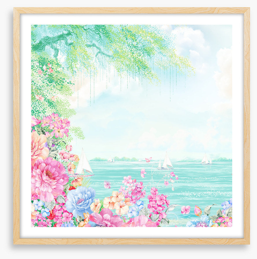 Spring by the sea