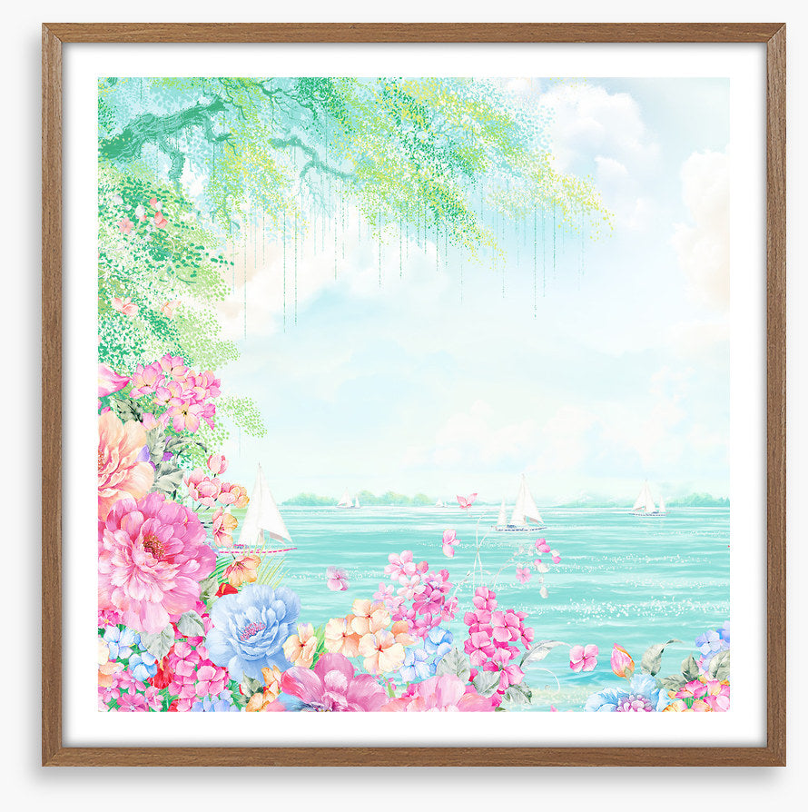 Spring by the sea