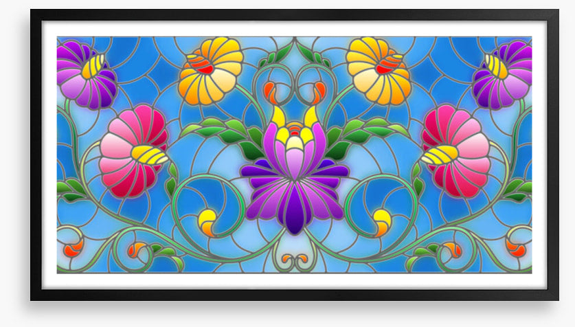 Blue sky bloom window