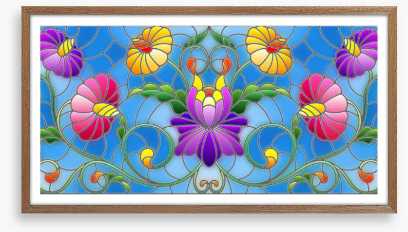 Blue sky bloom window