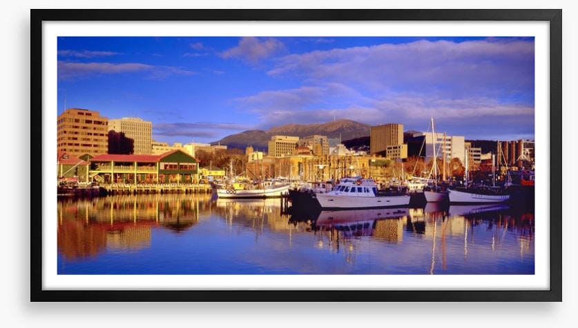 Victoria Dock reflections