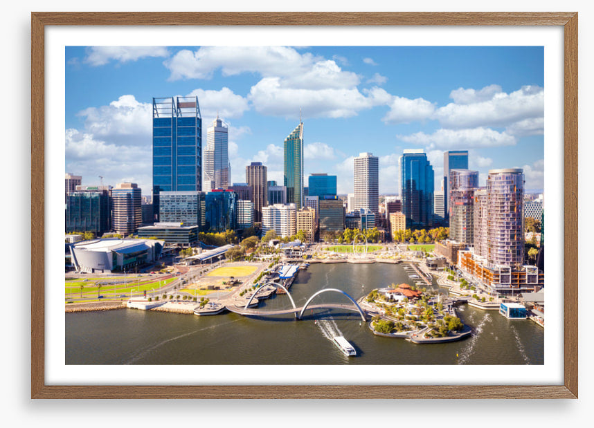 Sunny Perth skyline
