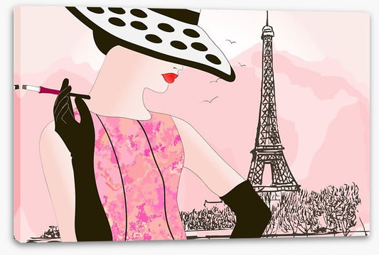 Waiting at the tour Eiffel