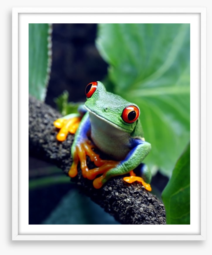 Red-eyed tree frog