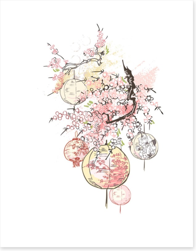 Blossoming lanterns 2