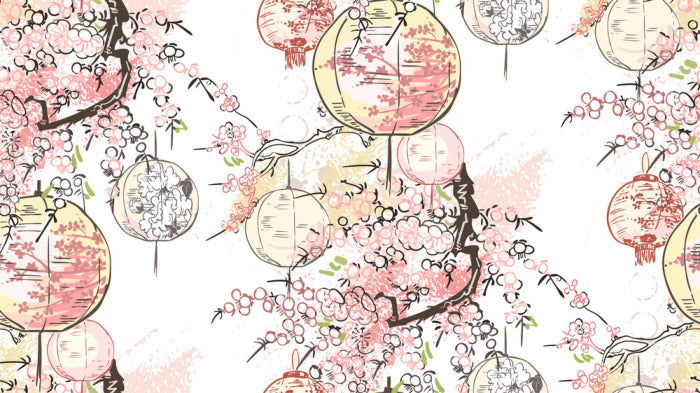 Blossoming lanterns 1