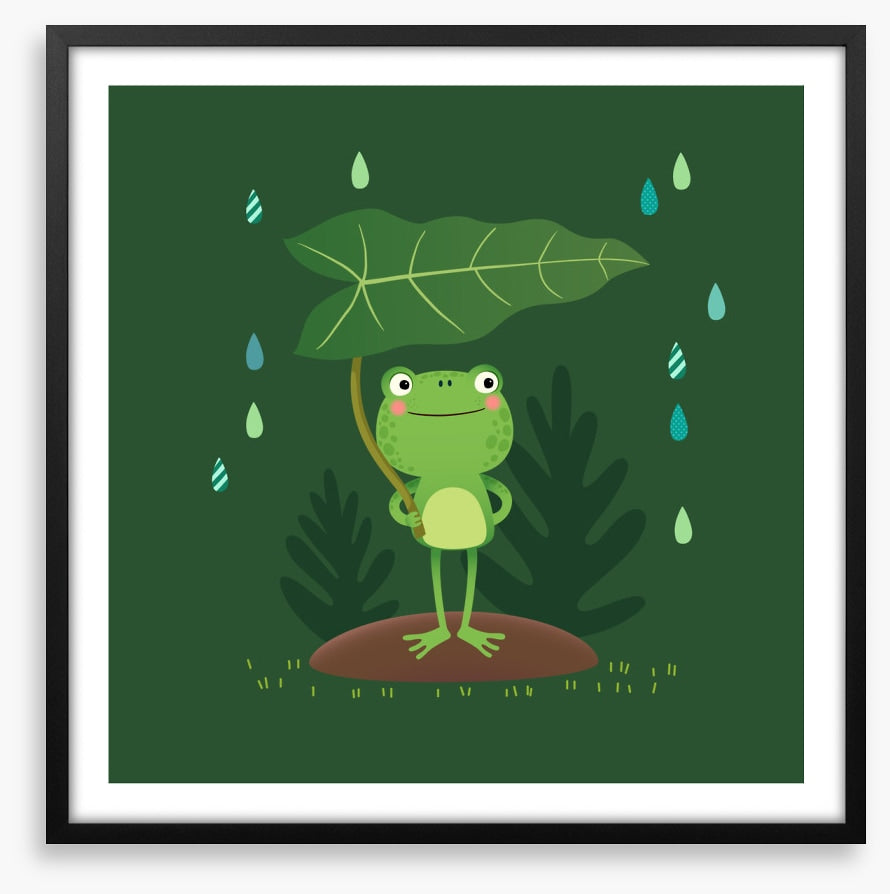The dry frog