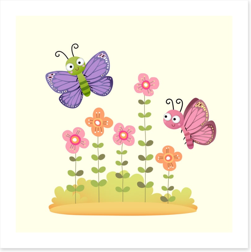 Flower garden friends 2