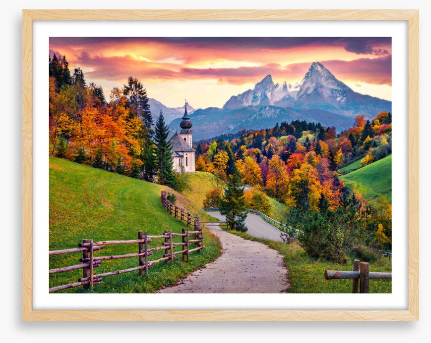Autumn in the alps