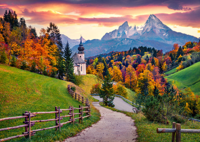 Autumn in the alps