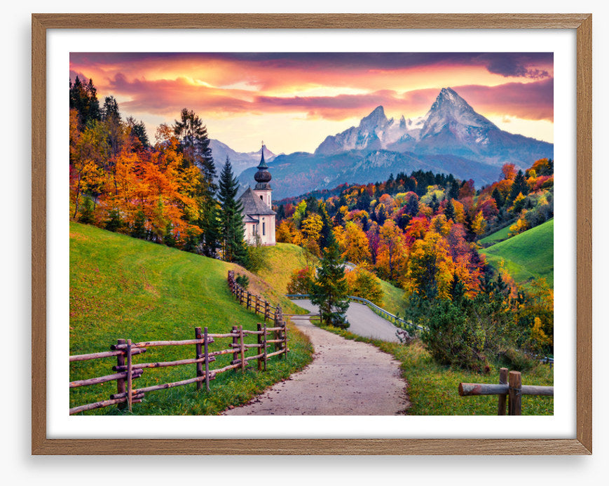 Autumn in the alps