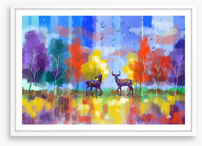 Deer autumn