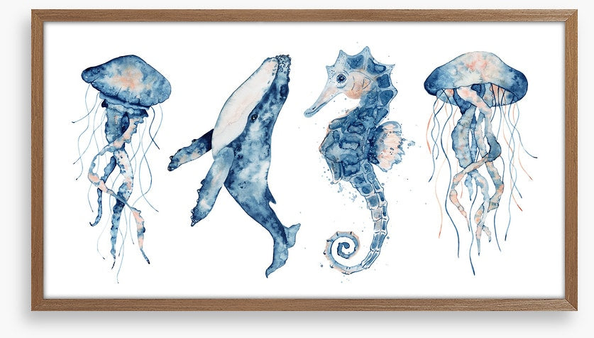 Sea life blush