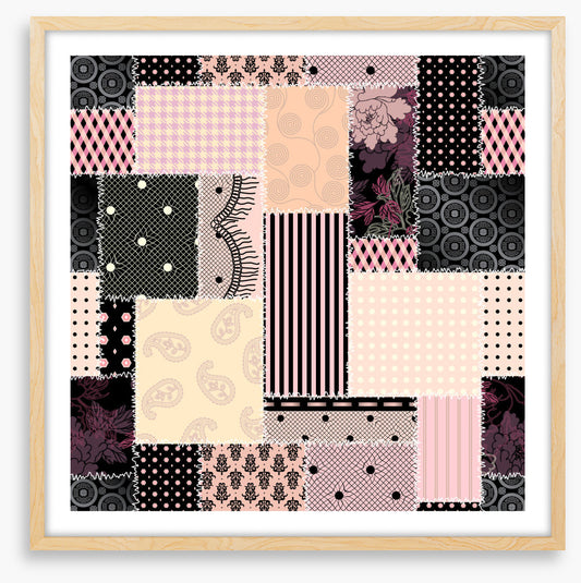 Vintage boudoir patchwork