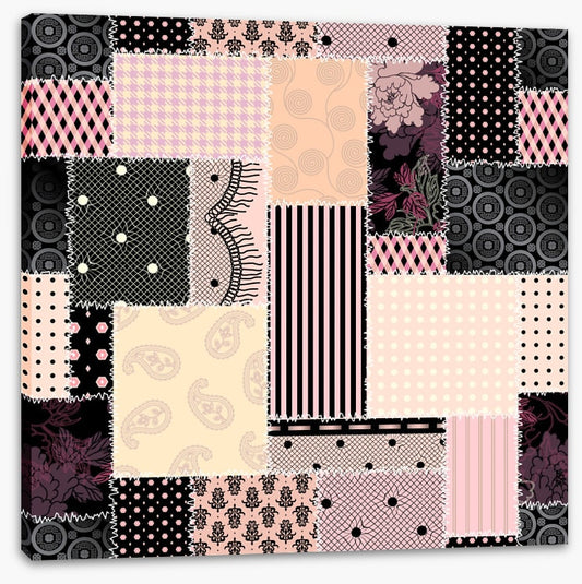 Vintage boudoir patchwork