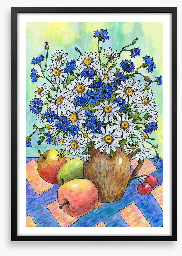 Among the apples