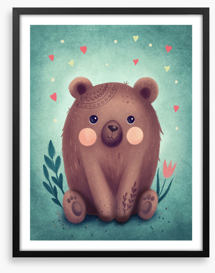 Blushing bear