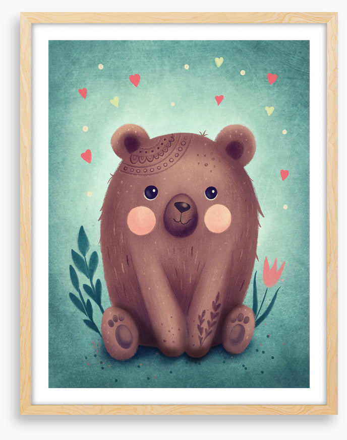 Blushing bear