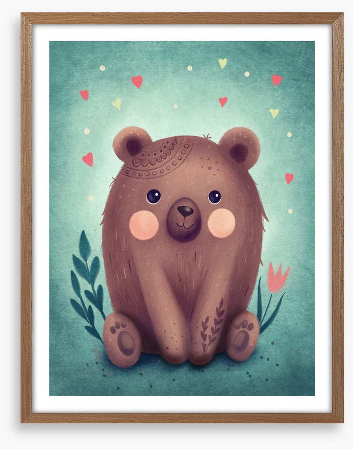 Blushing bear